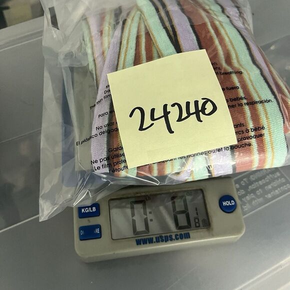 Urban Outfitters Pants Rainbow Stripe Wide Leg Lounge High Waist Festival Small - Picture 12 of 12